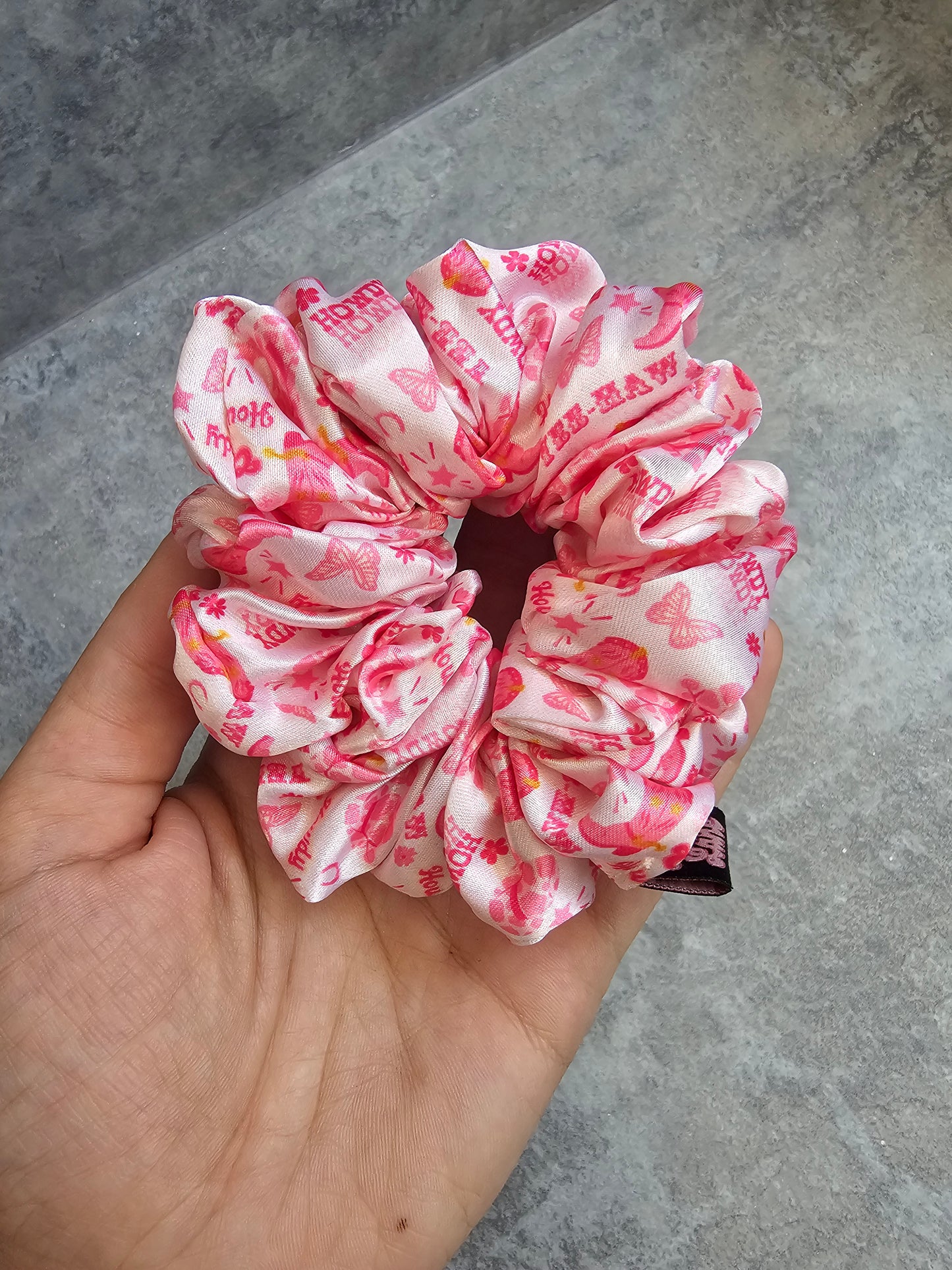 Howdy Partner Midi Scrunchie