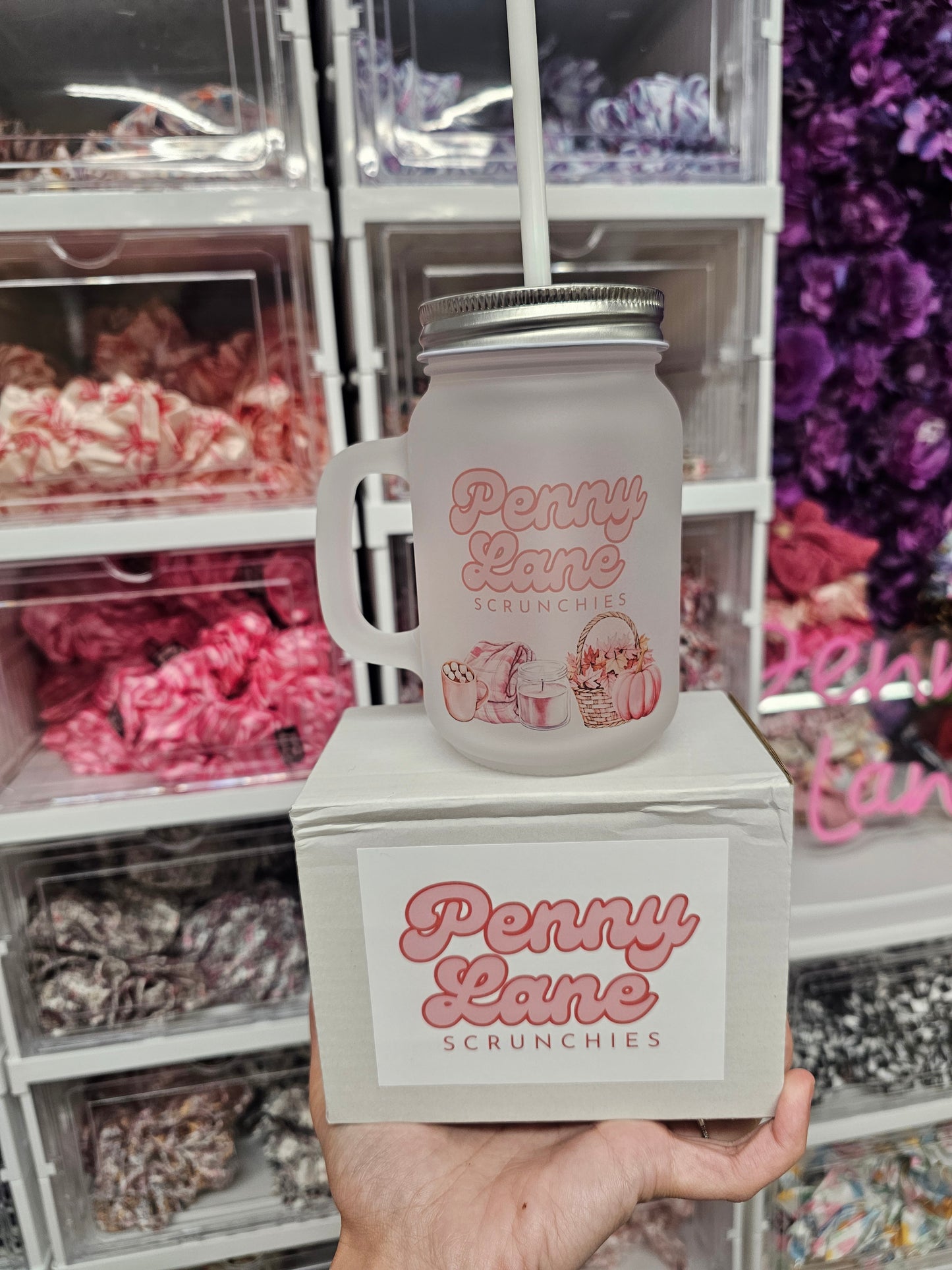 PLS Autumn Glass Mug