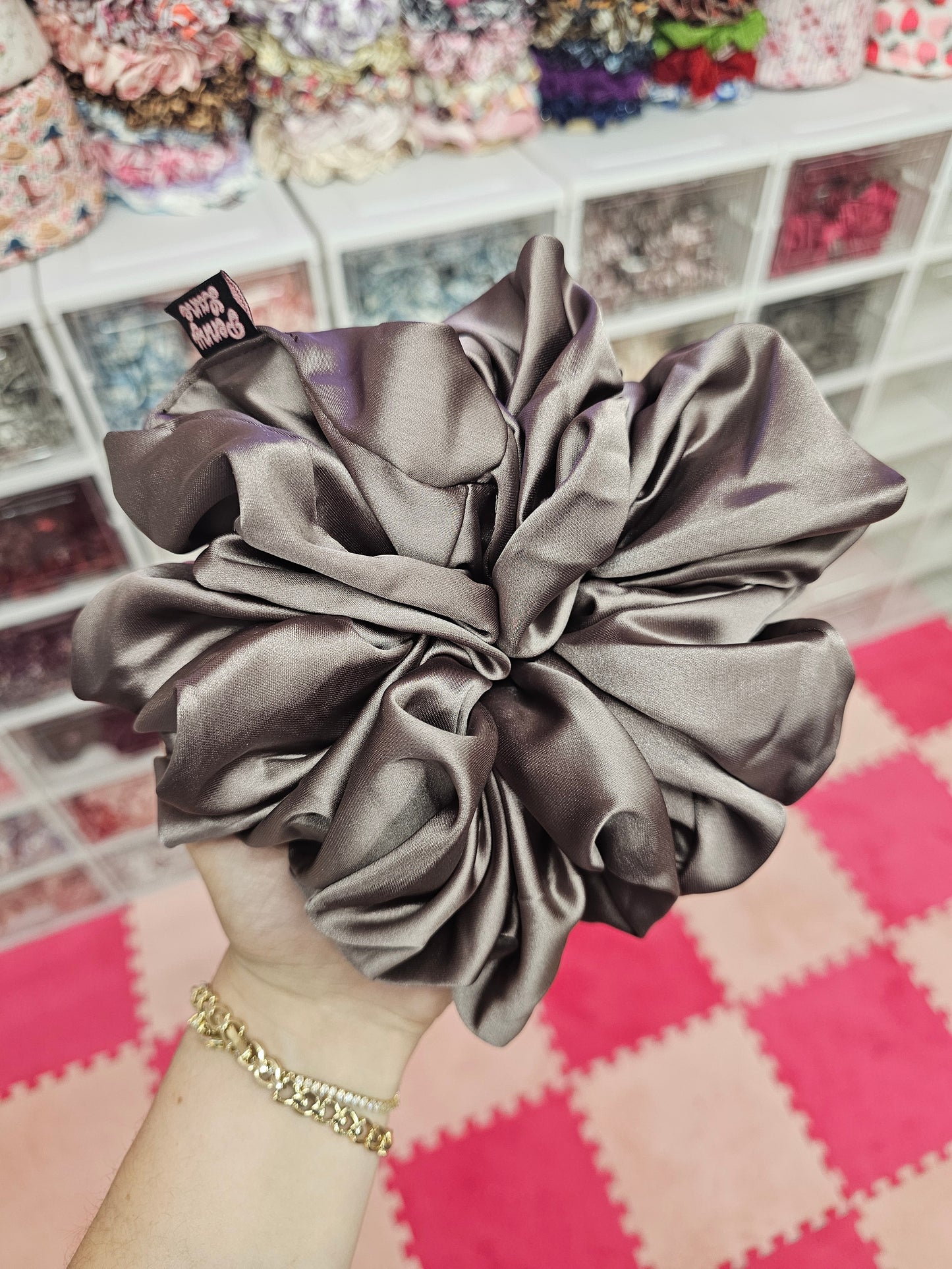 Luxury Satin JUMBO Hair Scrunchie