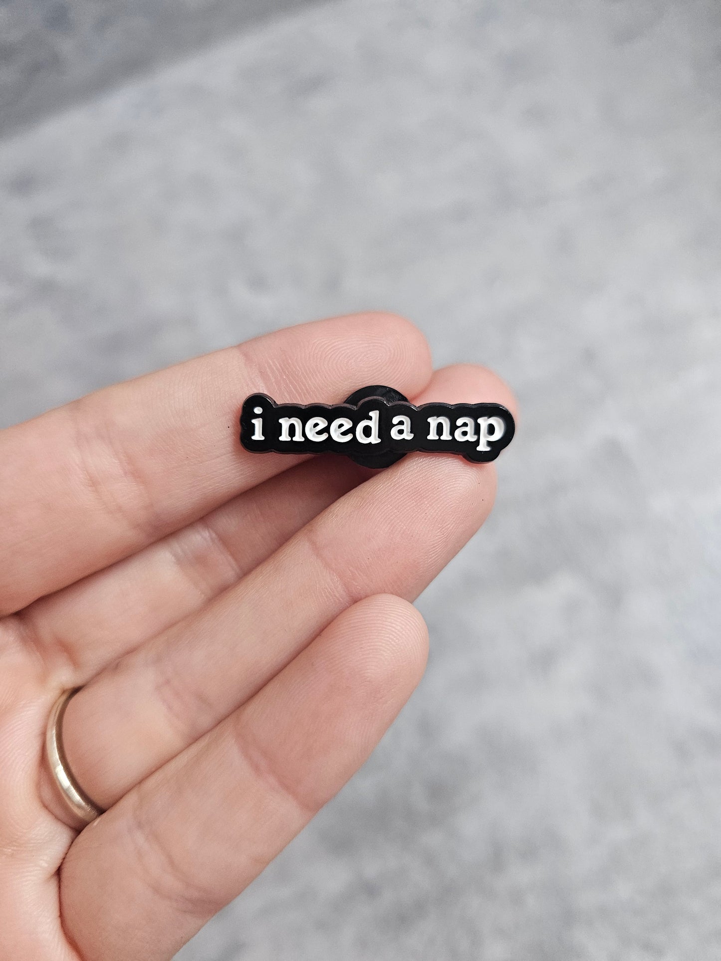 I need a nap Pin Badge