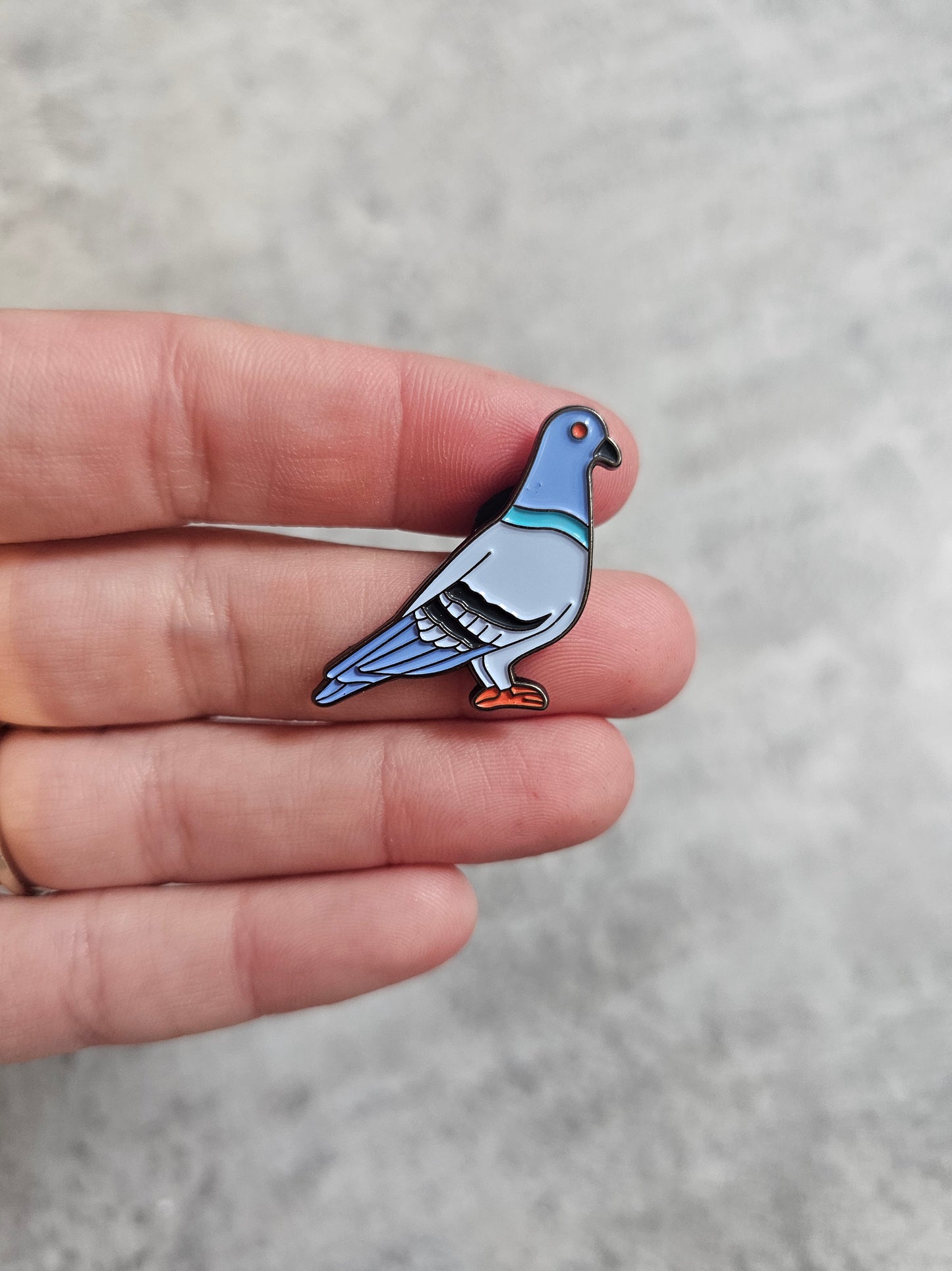Pigeon Pin Badge