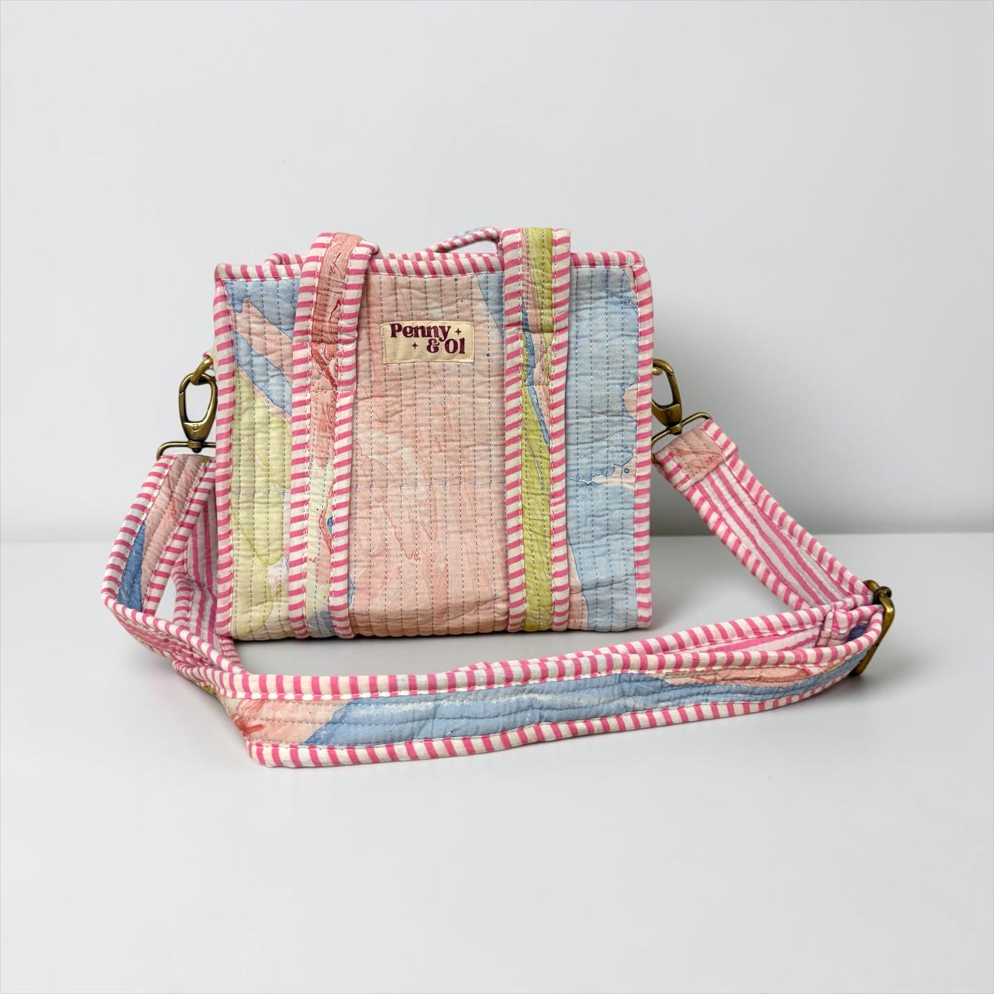 Pink Marble MINI Tote Bag - Penny & Ol