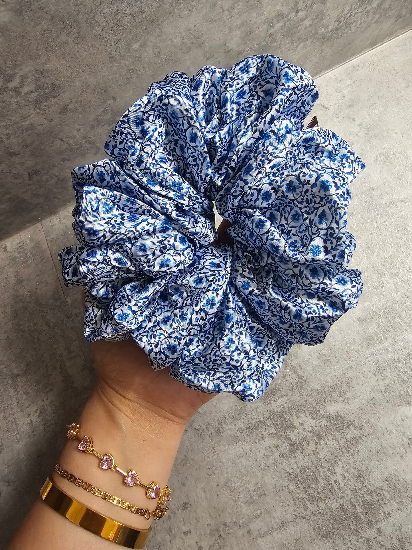 Santorini XL Hair Scrunchie.