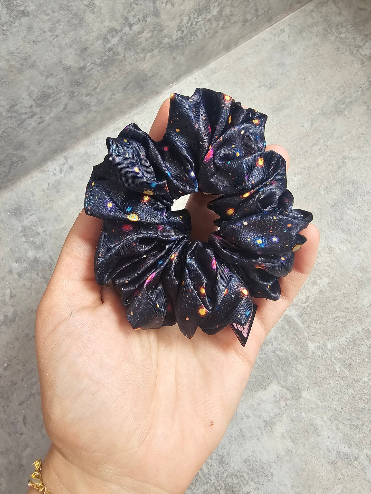 Cosmic Midi scrunchie