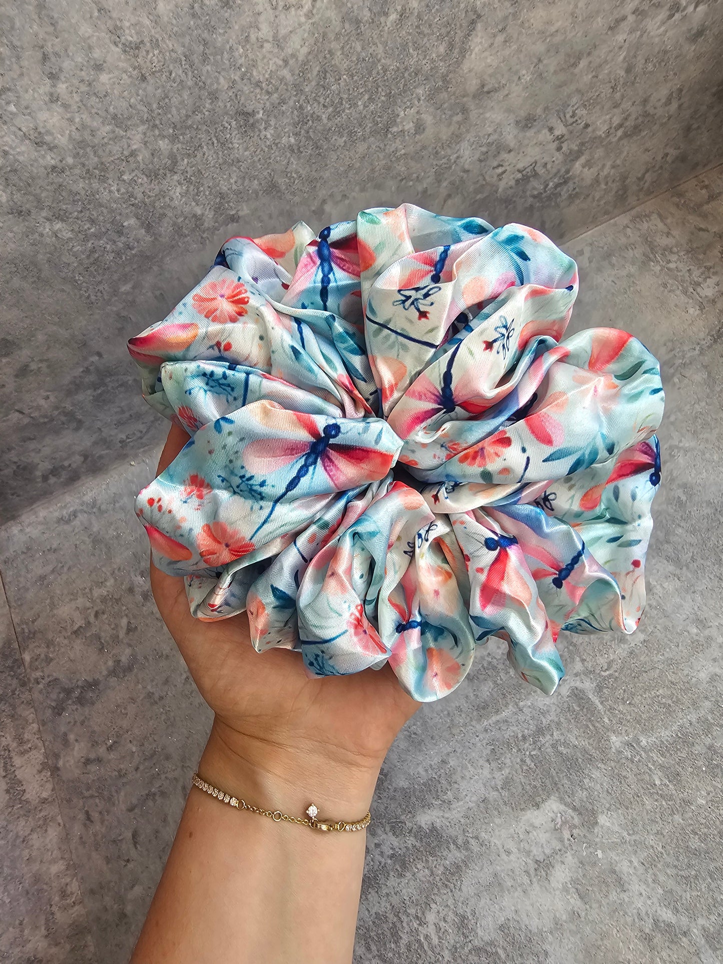 Dragonfly XL Hair Scrunchie.