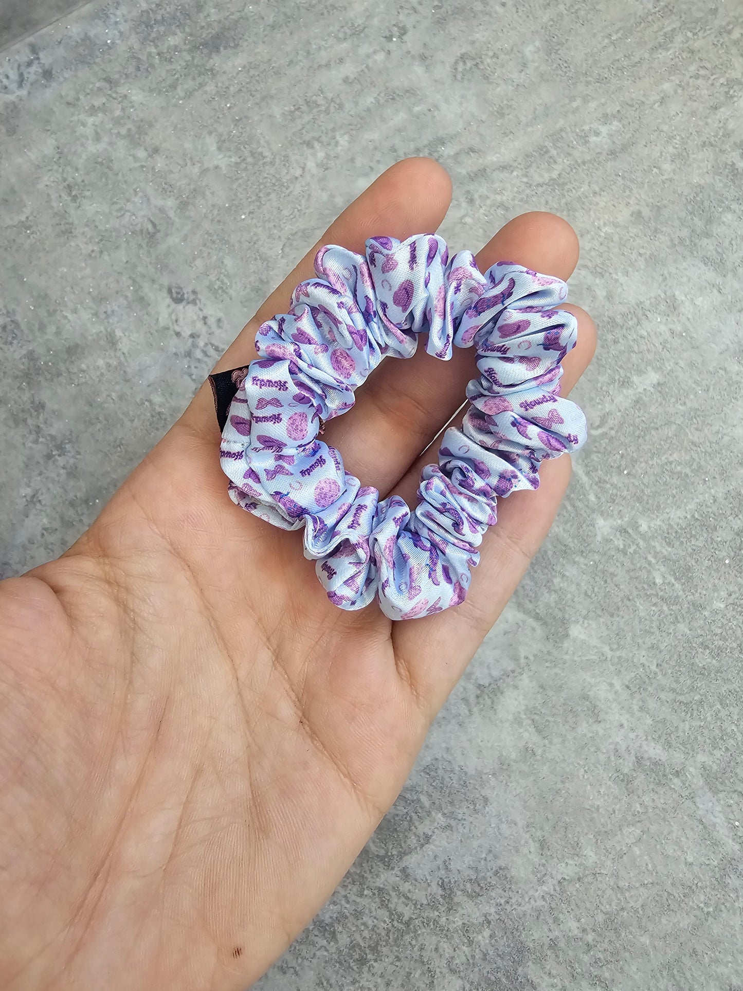 Mini Cowgirl Satin Hair Scrunchie