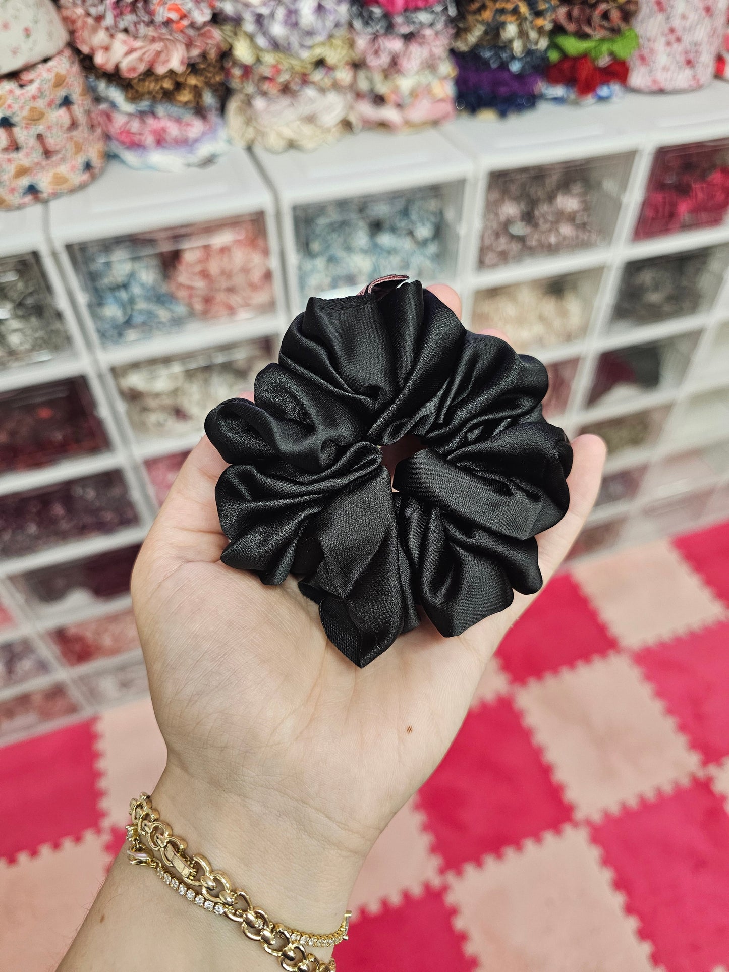 Luxury Satin MIDI Hair Scrunchie