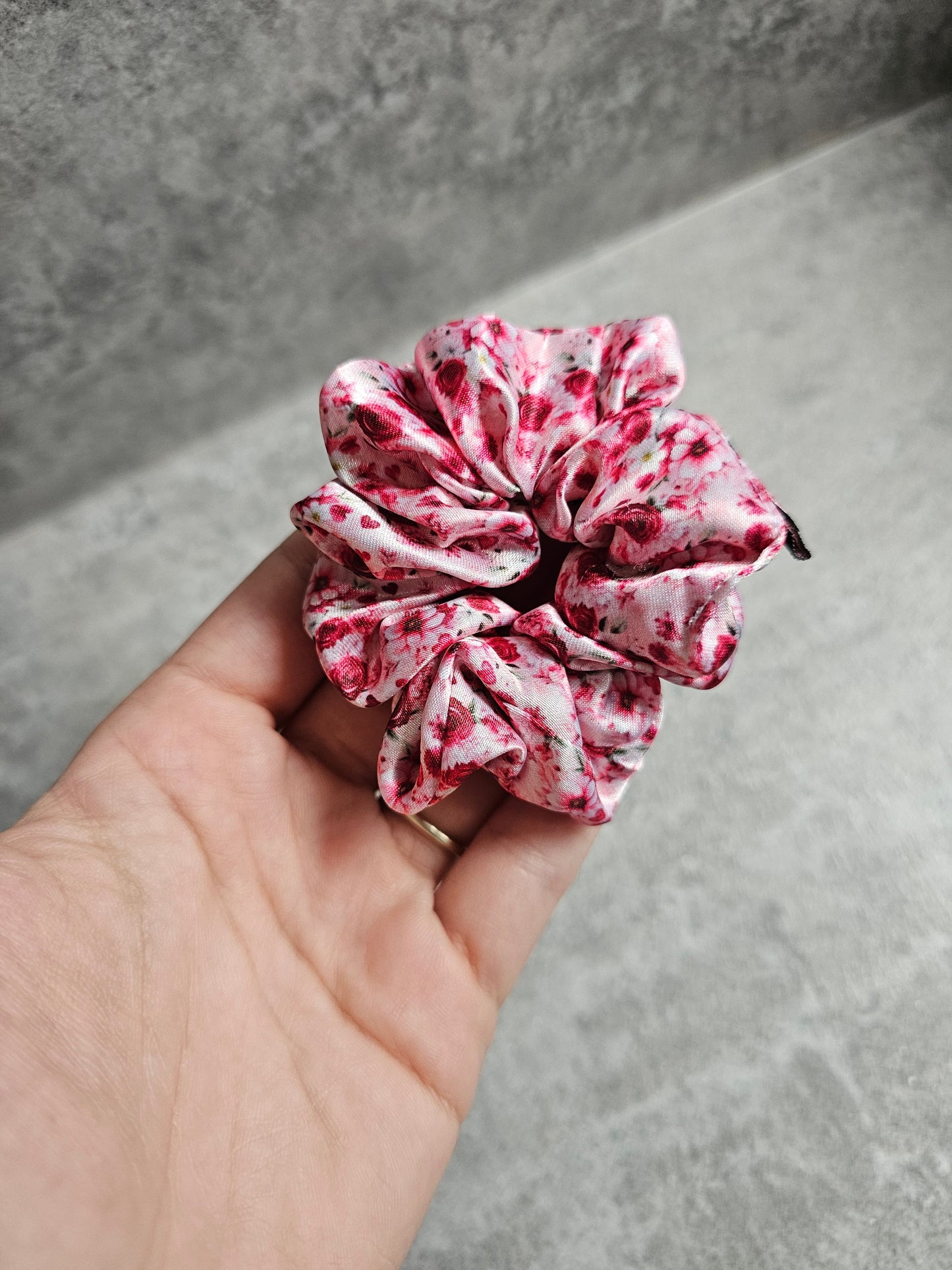 Skinny Satin Hair Scrunchie
