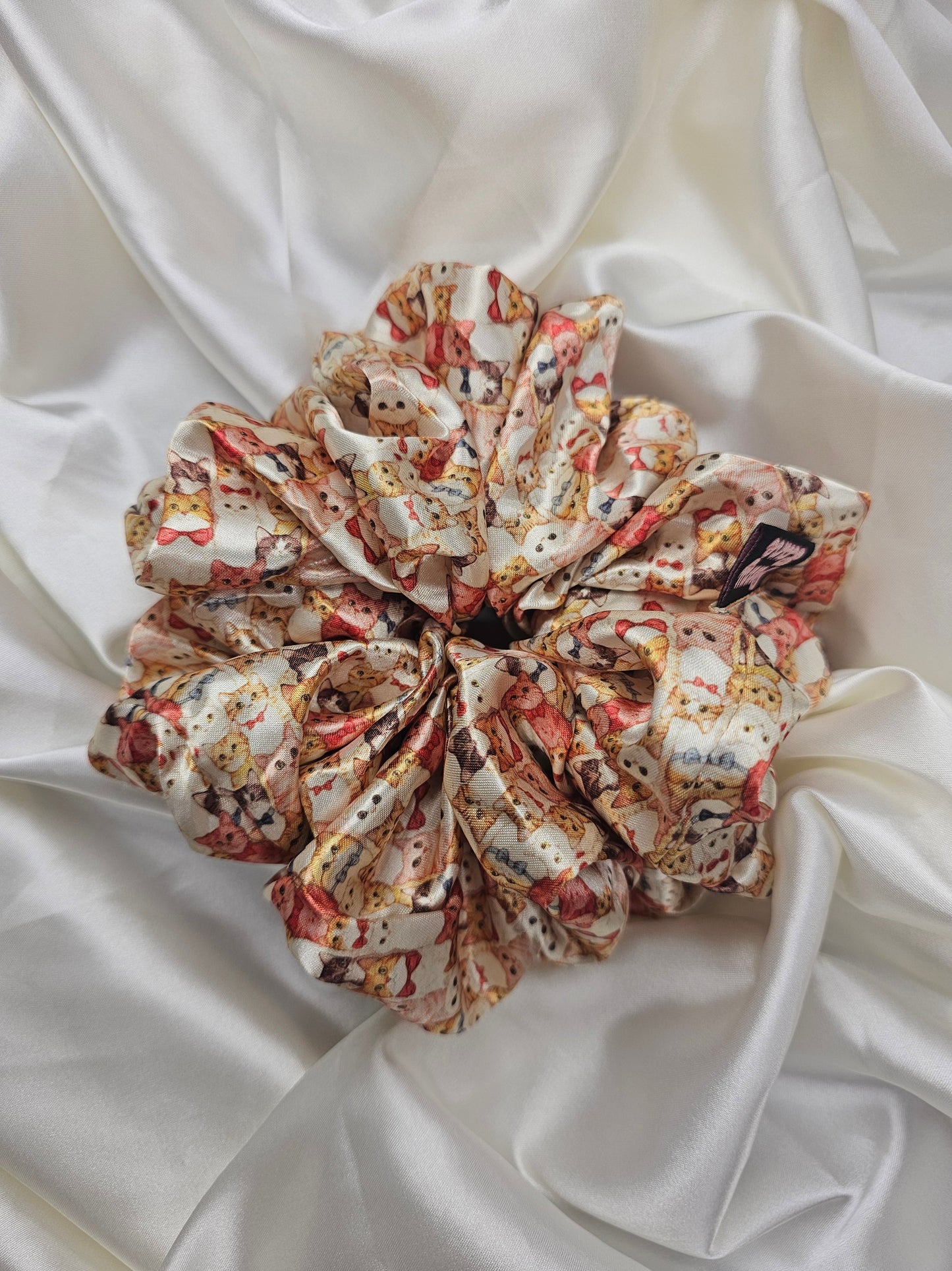 Copy-Cat XL Satin Hair Scrunchie