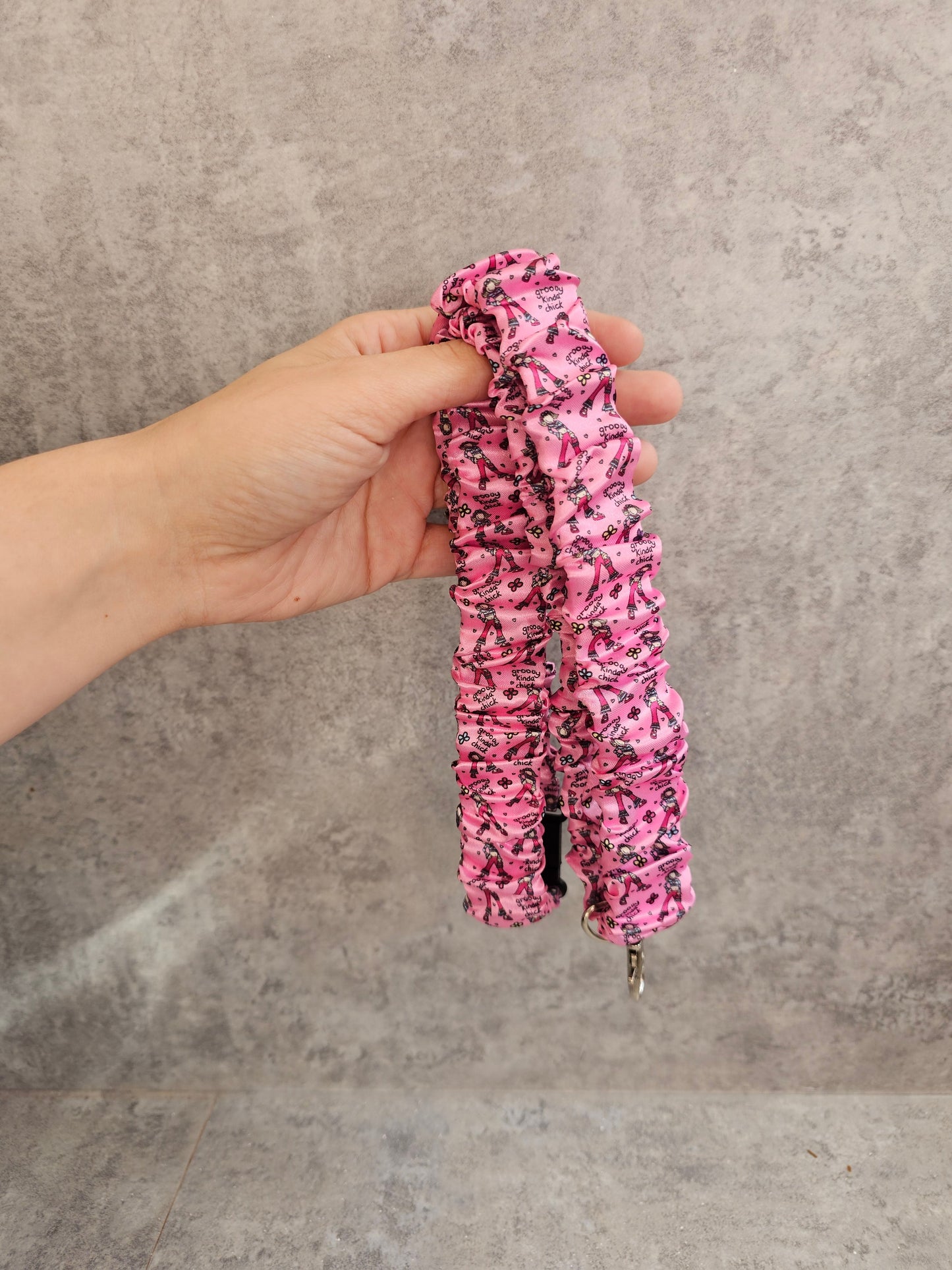 Groovy Gal Scrunchie Lanyard