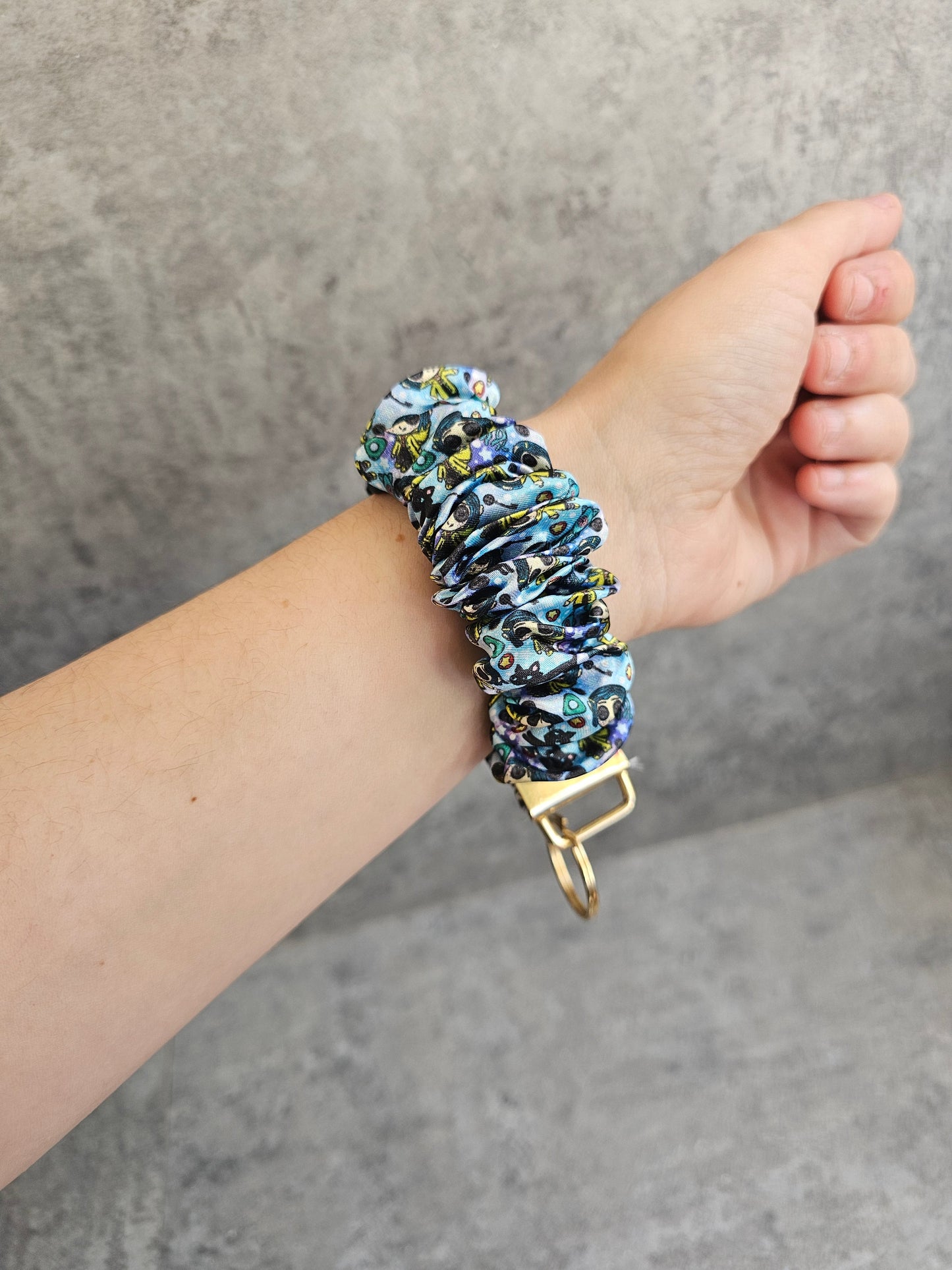 Cora Doll Scrunchie Keyring