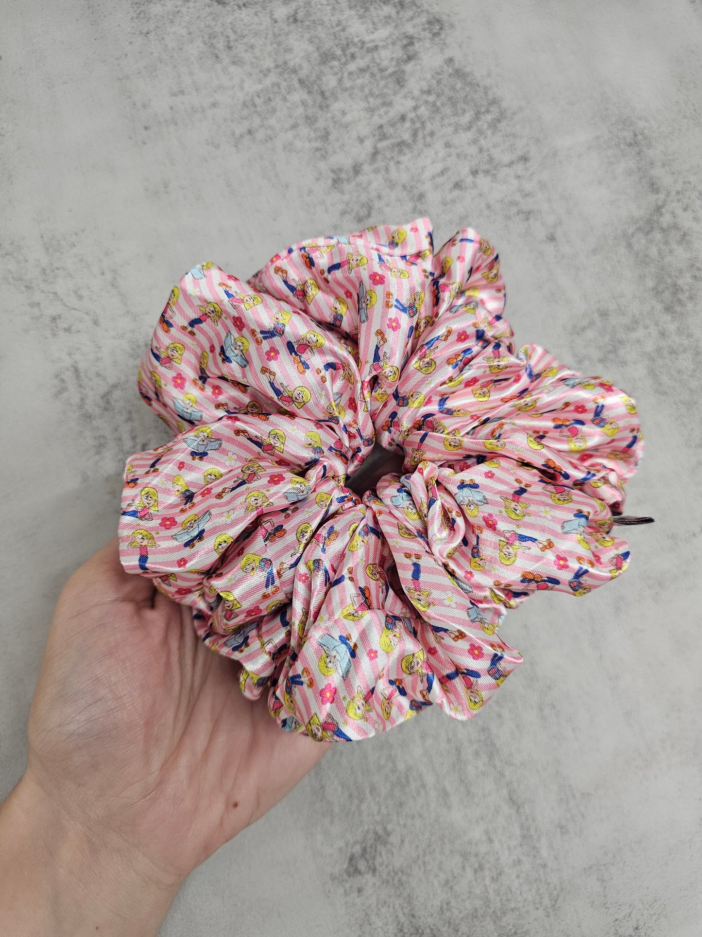 Lizzie M XL Satin Hair Scrunchie