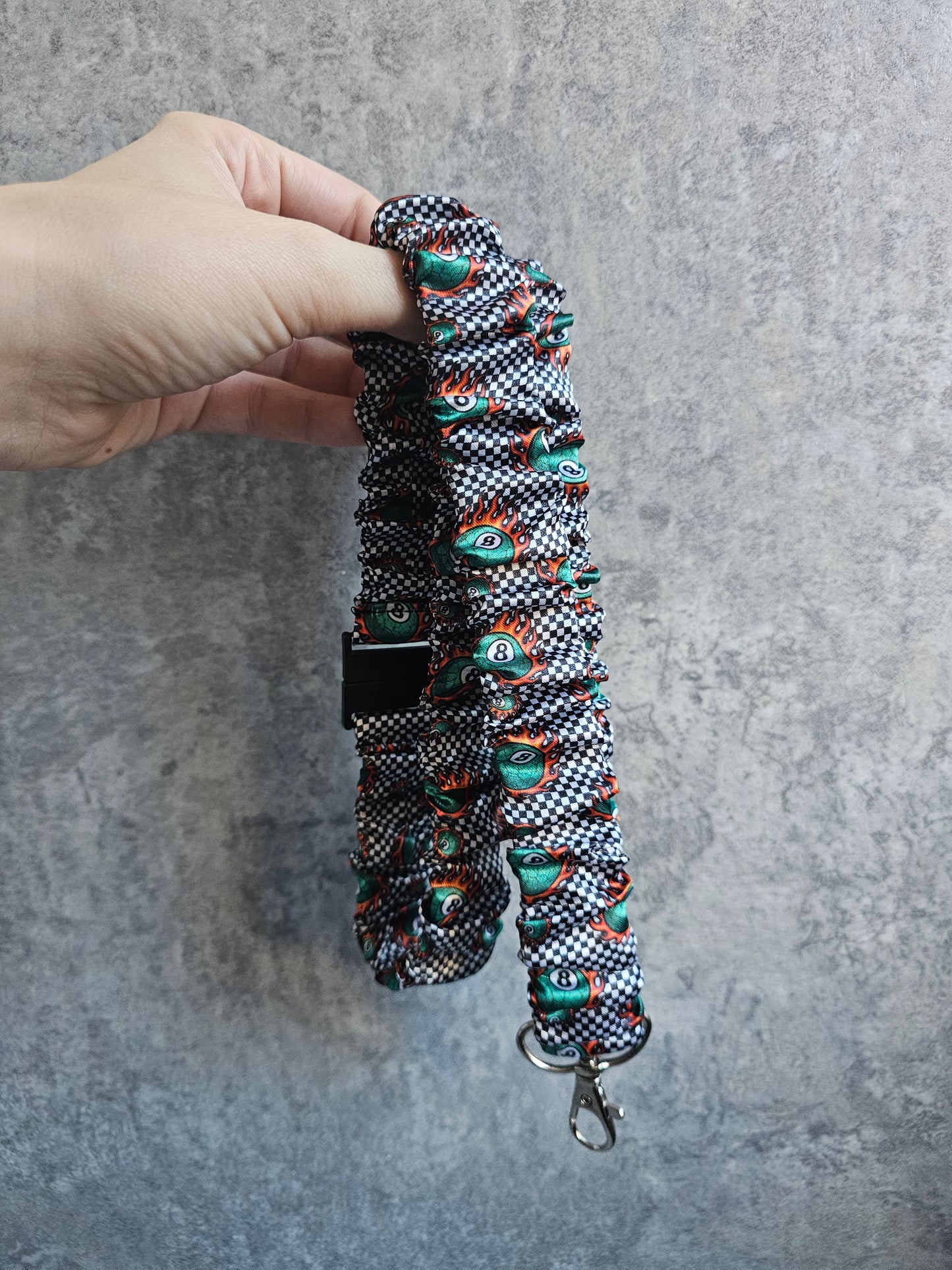 New In Scrunchie Lanyard