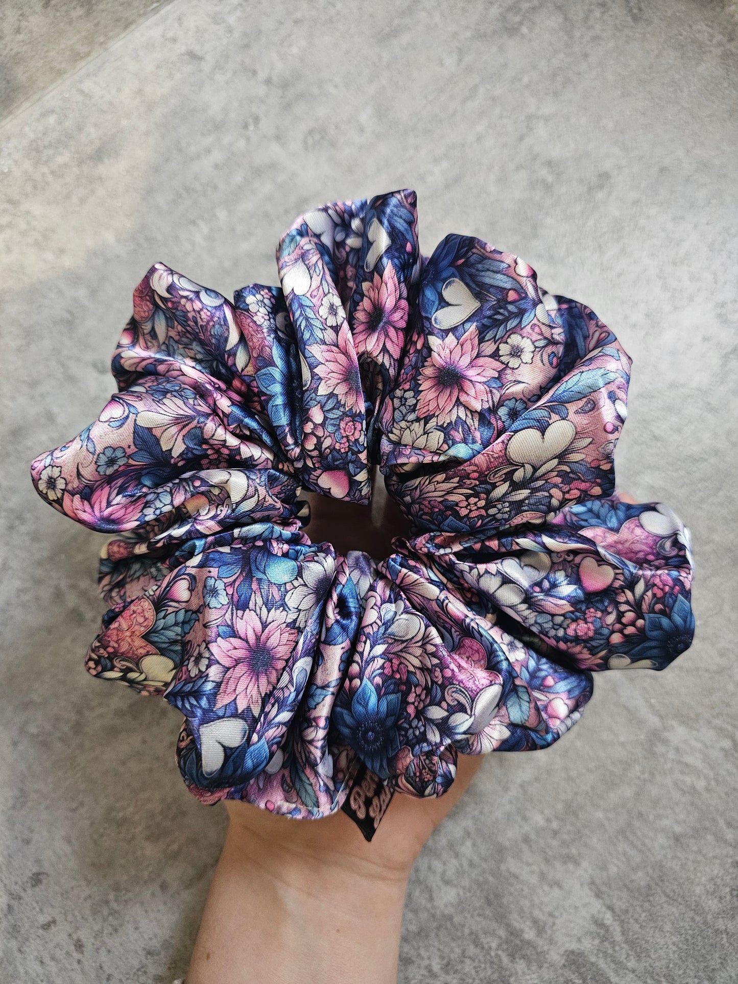 Pastel Passion XL Satin Hair Scrunchie