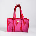 Pink & Red Lobster MEDIUM Cotton tote bag