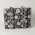 Midnight Blossom 15x14” Cotton tote bag