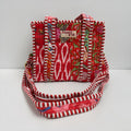 Red Patchwork MINI Tote Bag - Penny & Ol