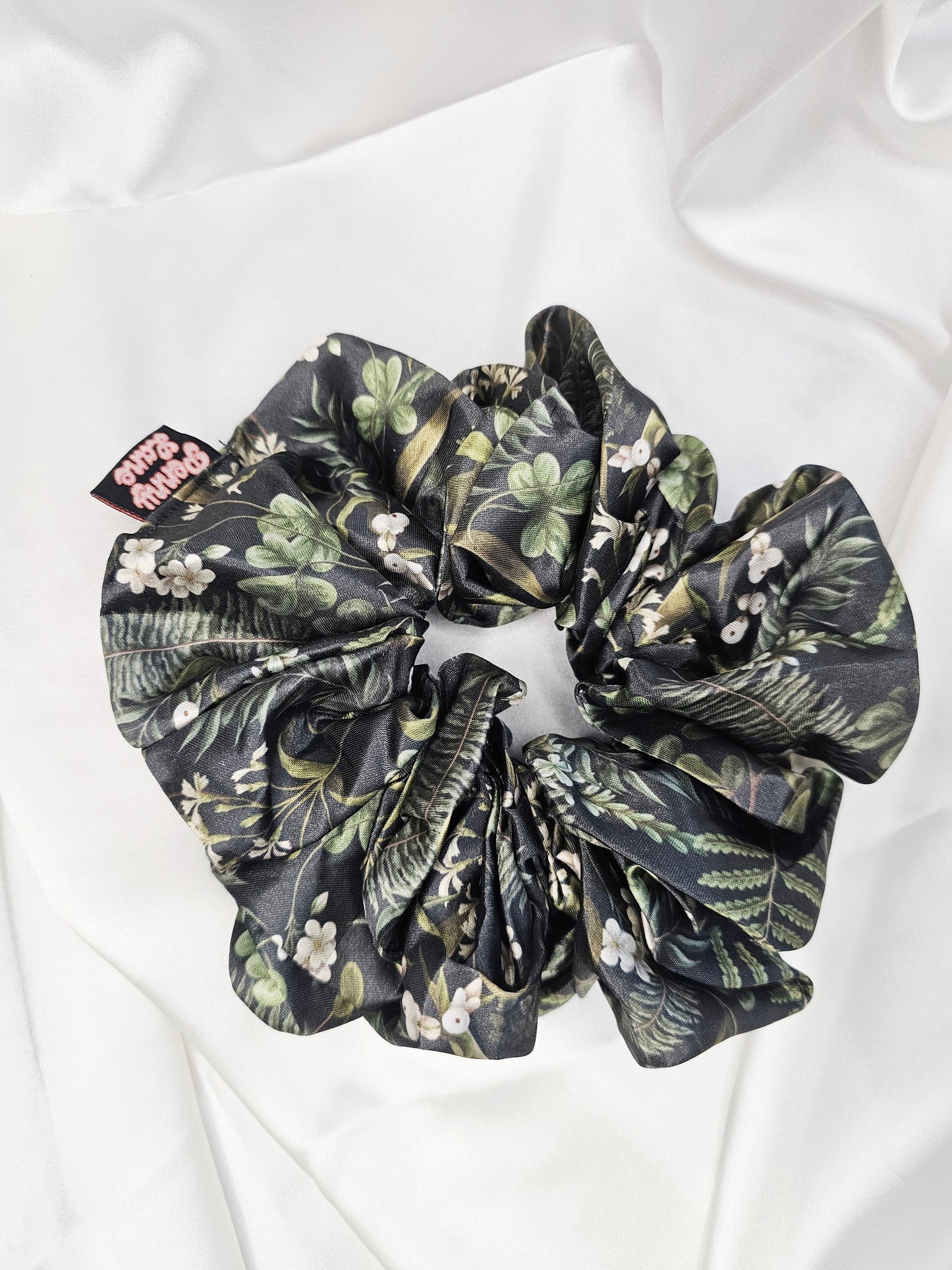 Floral Forest XL Hair Scrunchie.