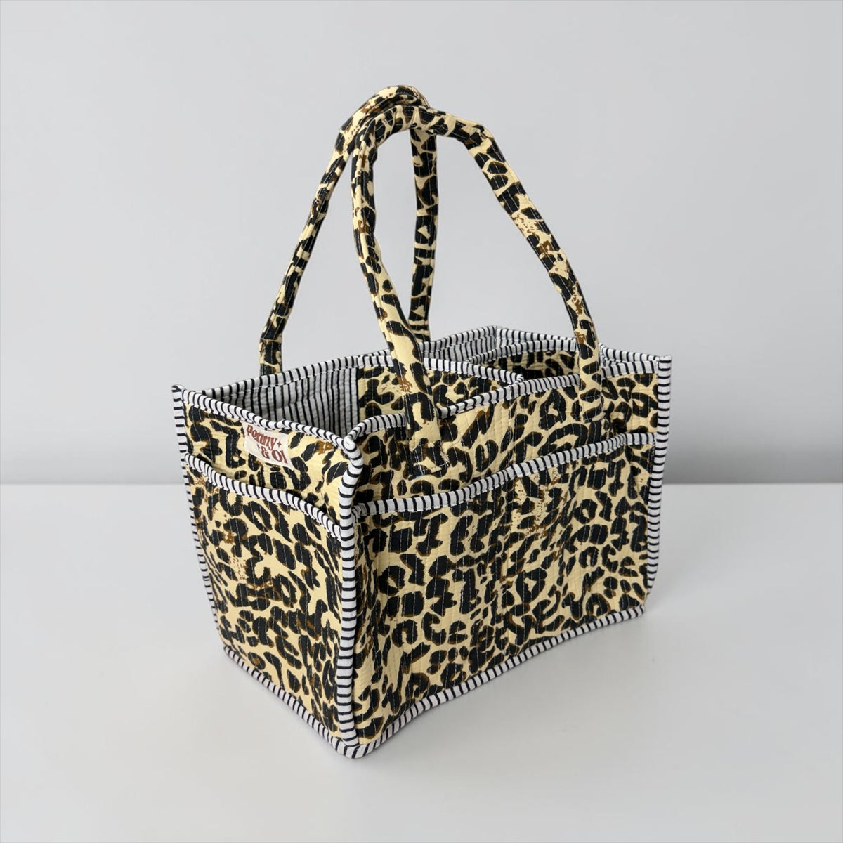 Cotton Storage Caddy - Handmade quilted cotton caddy’s