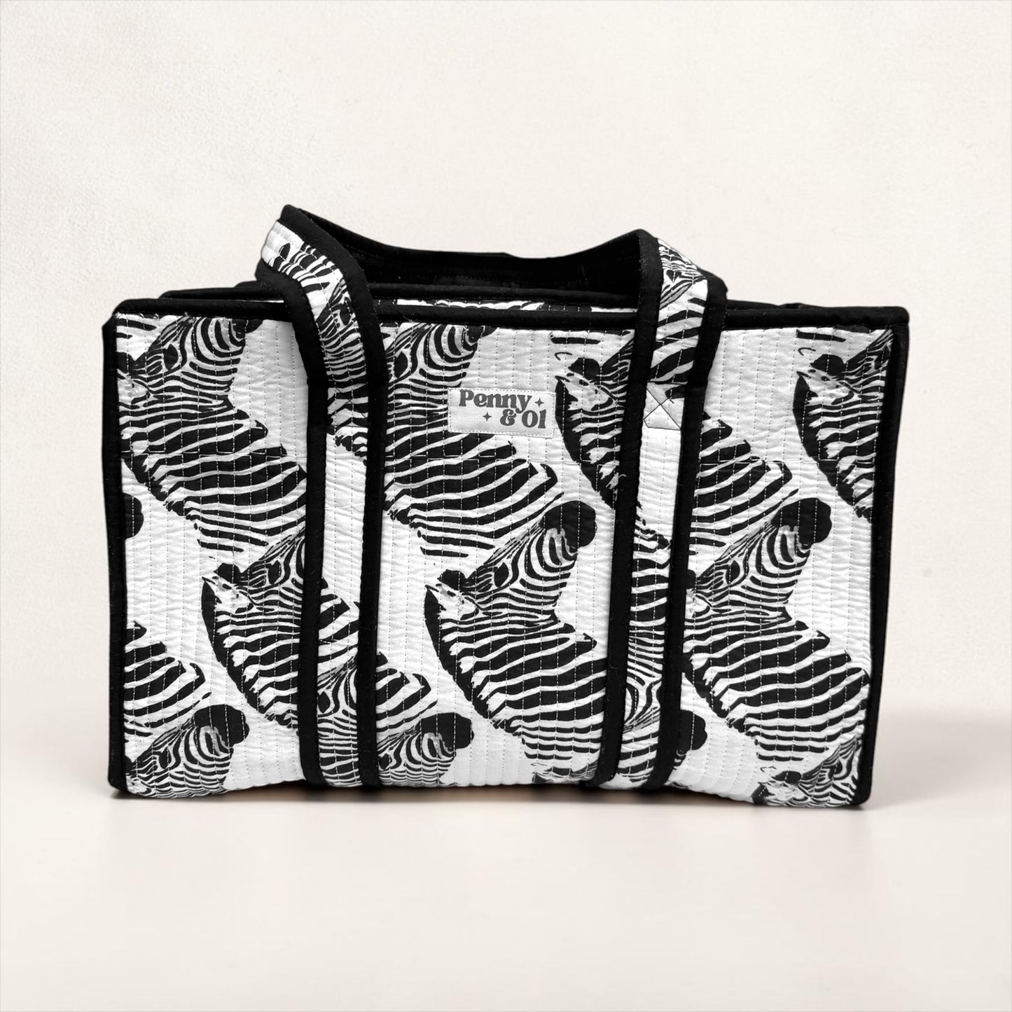 Zebra MEDIUM Cotton tote bag