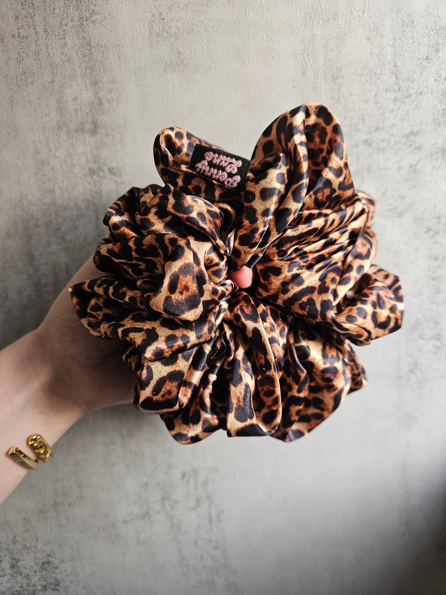 JUMBO hair scrunchies.