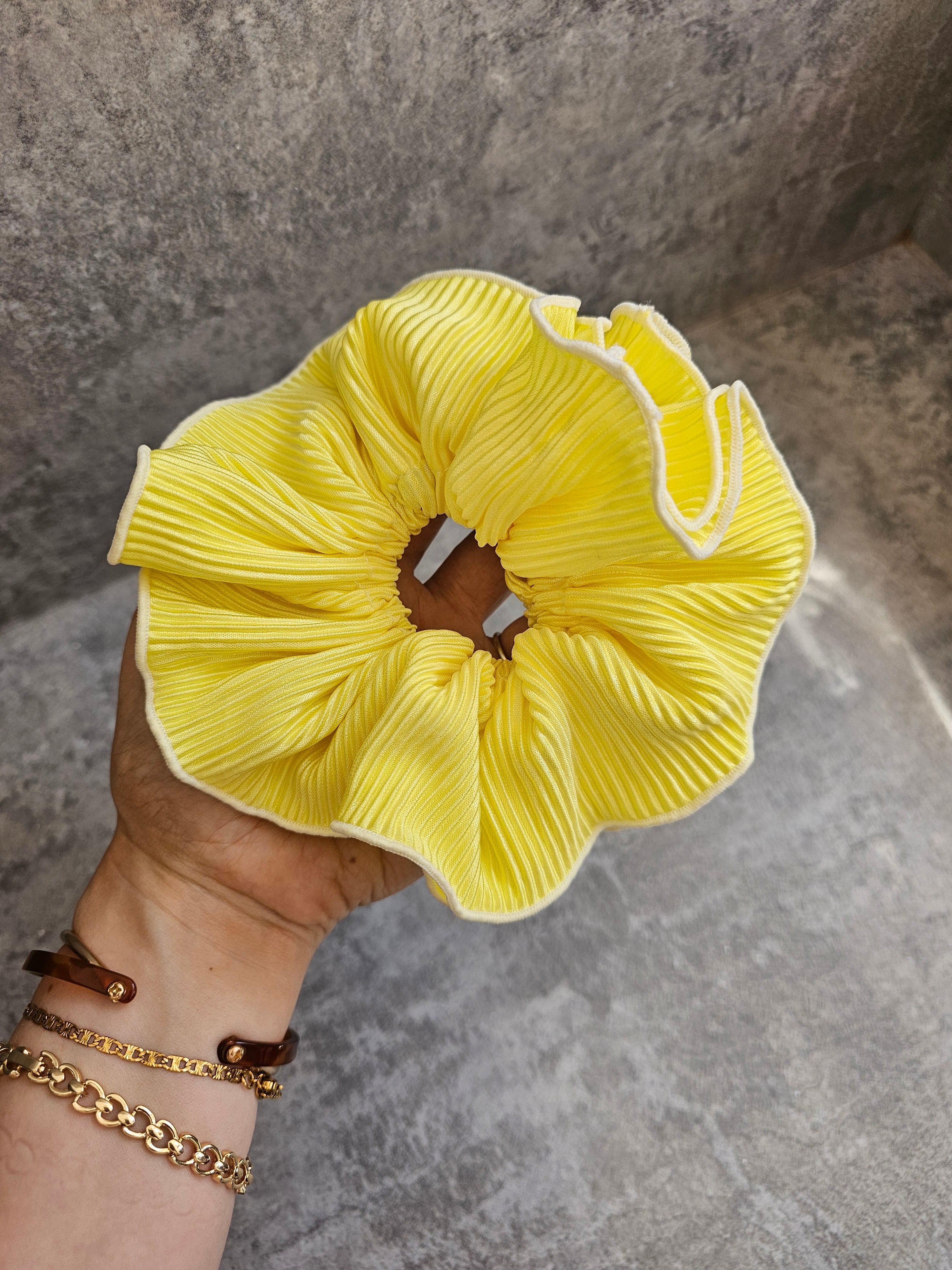 Ruffle XL Hair Scrunchie.