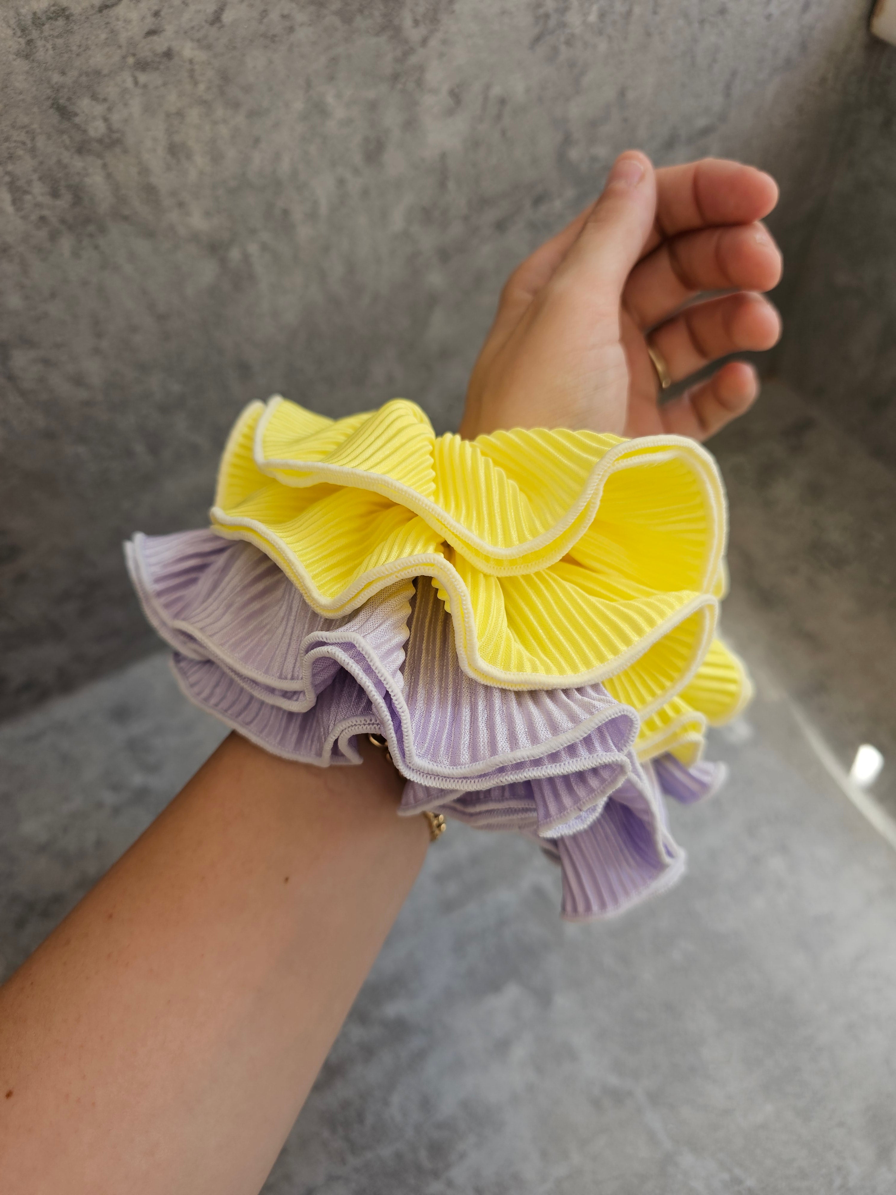 Ruffle XL Hair Scrunchie.