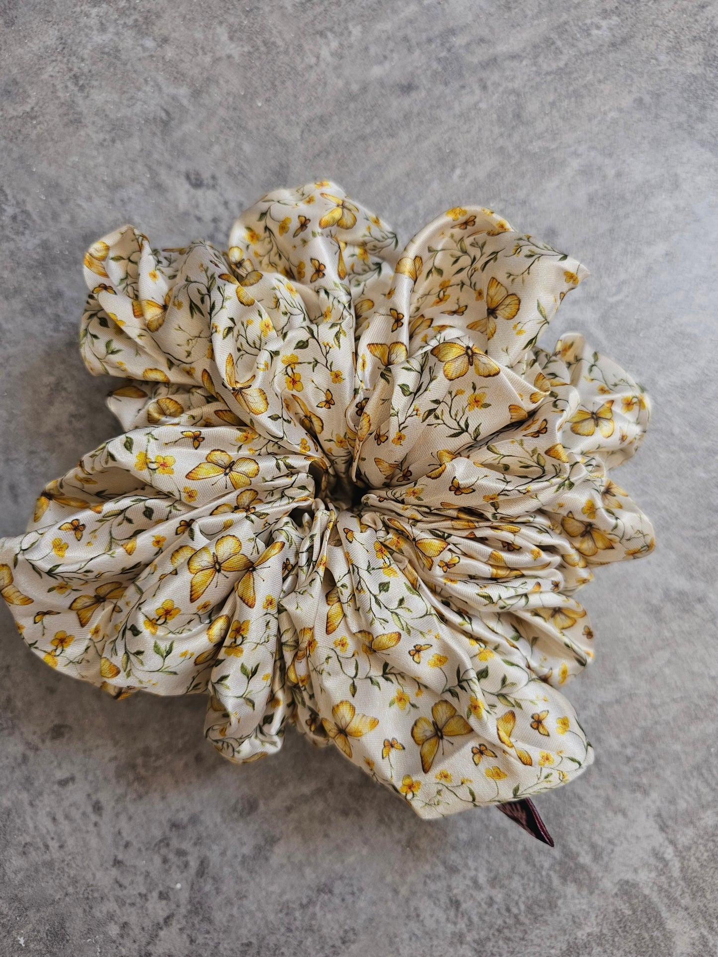 JUMBO hair scrunchies.