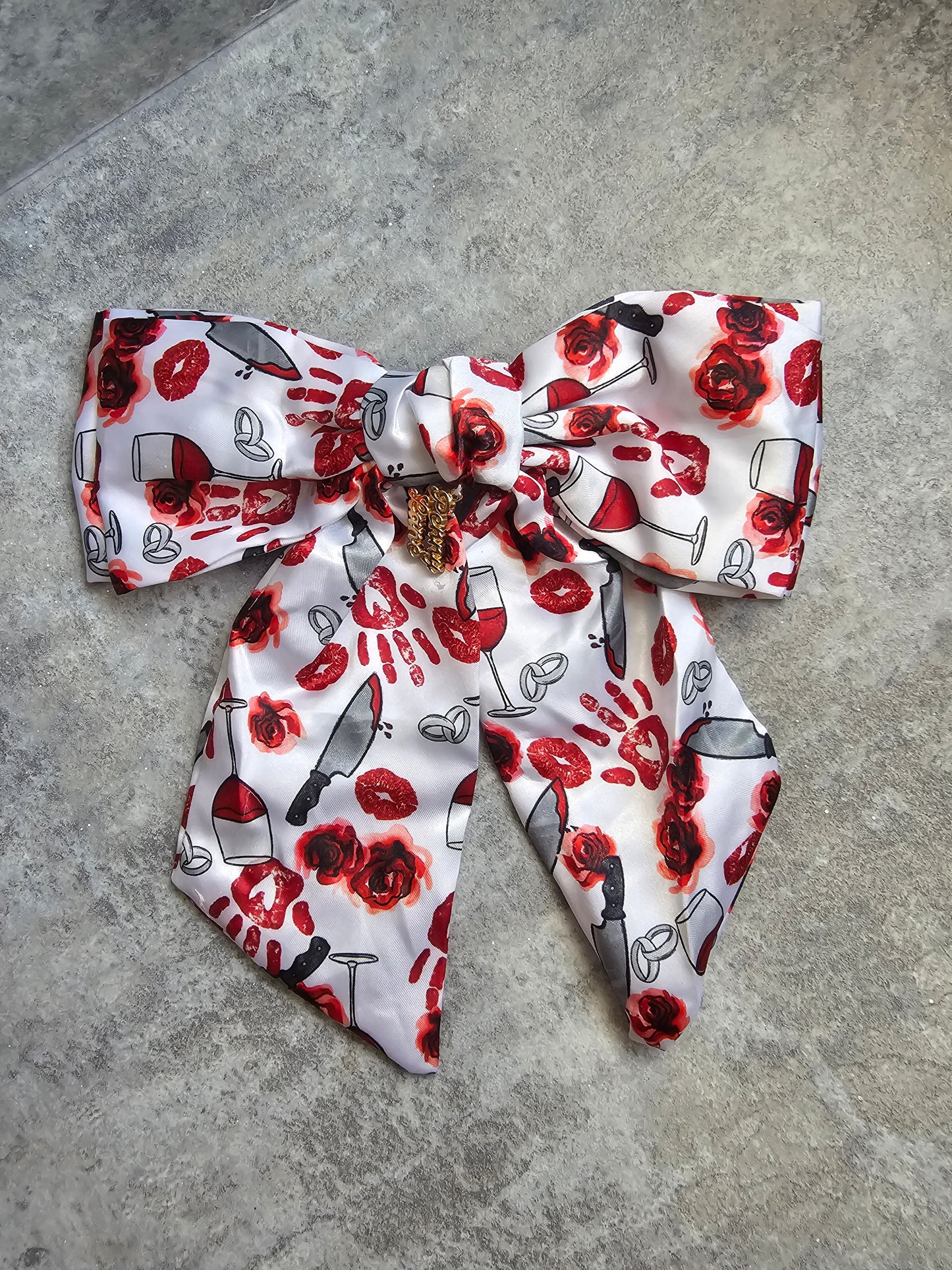 Serial Lover Hair Bows, Penny Lane Scrunchies Custom Hair Bows