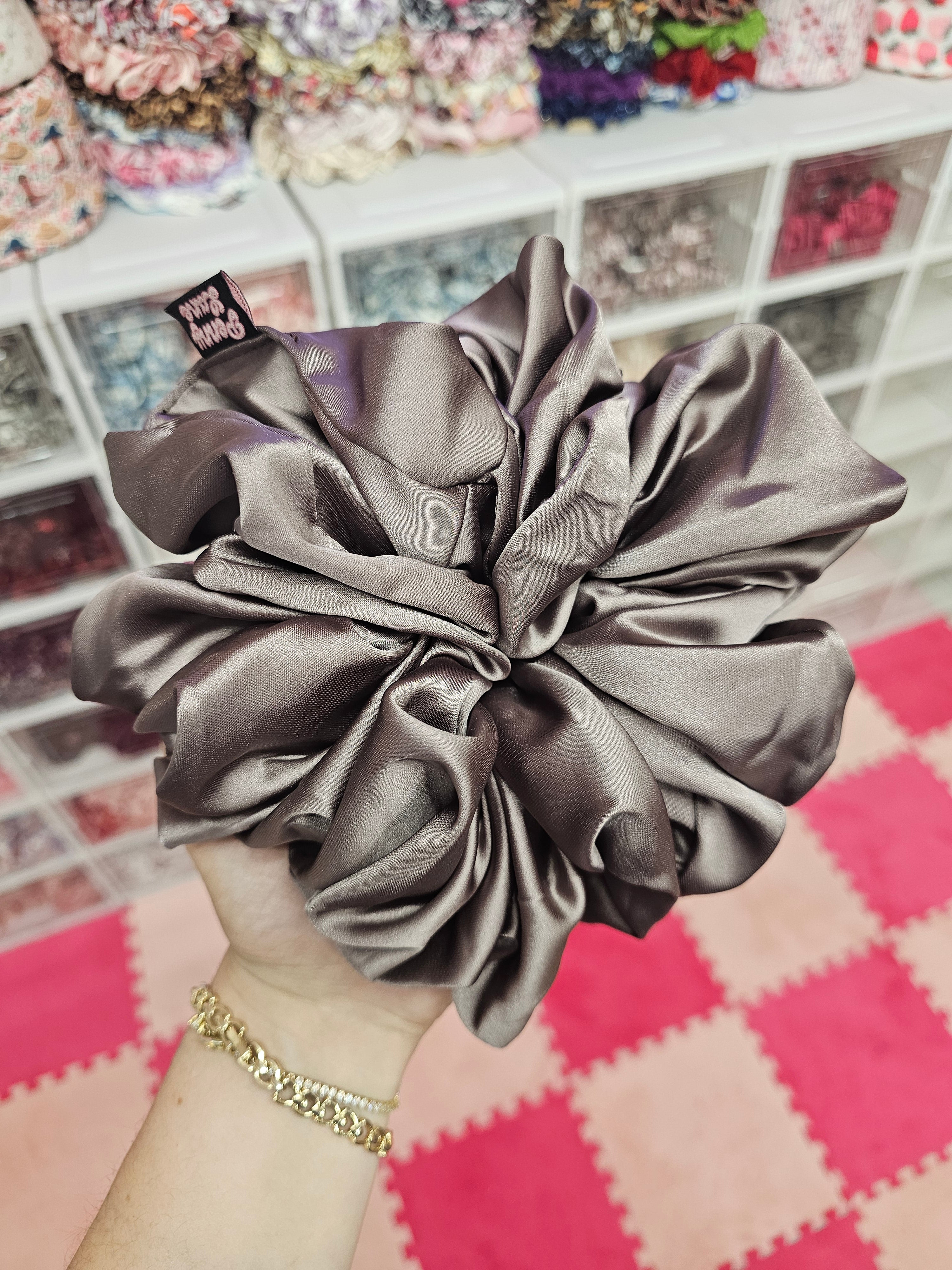 Luxury Satin JUMBO Hair Scrunchie