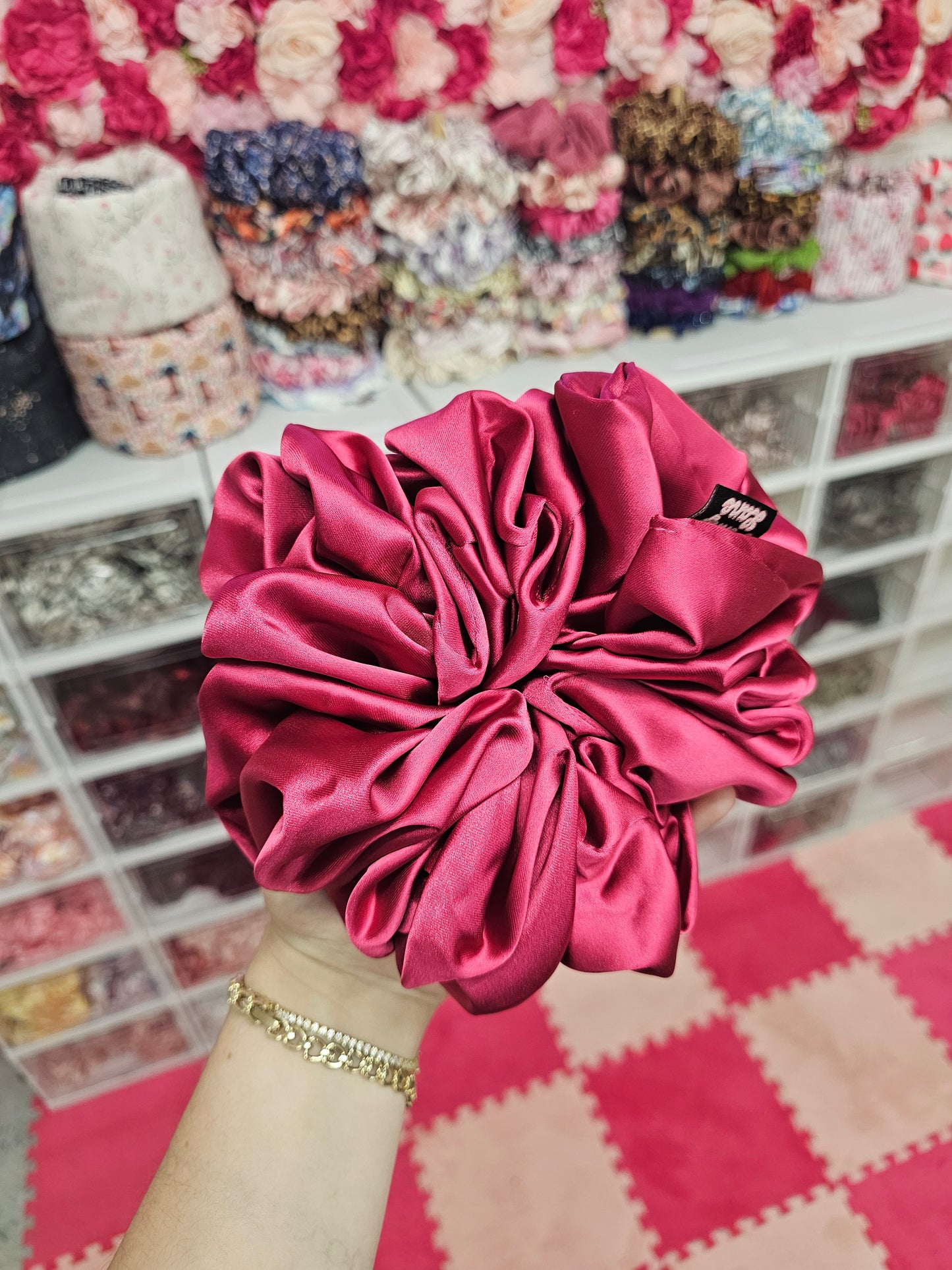 Luxury Satin JUMBO Hair Scrunchie