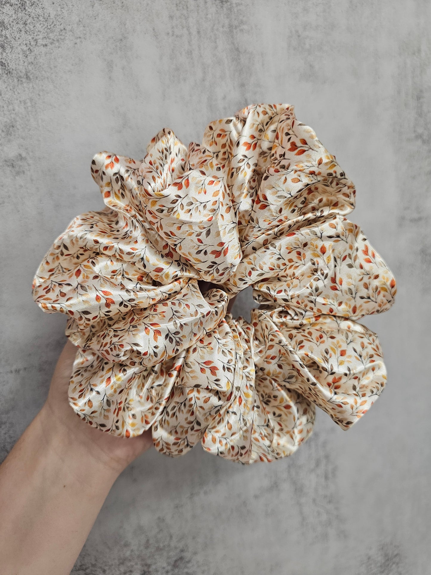 Golden Fields XL Satin Hair Scrunchie