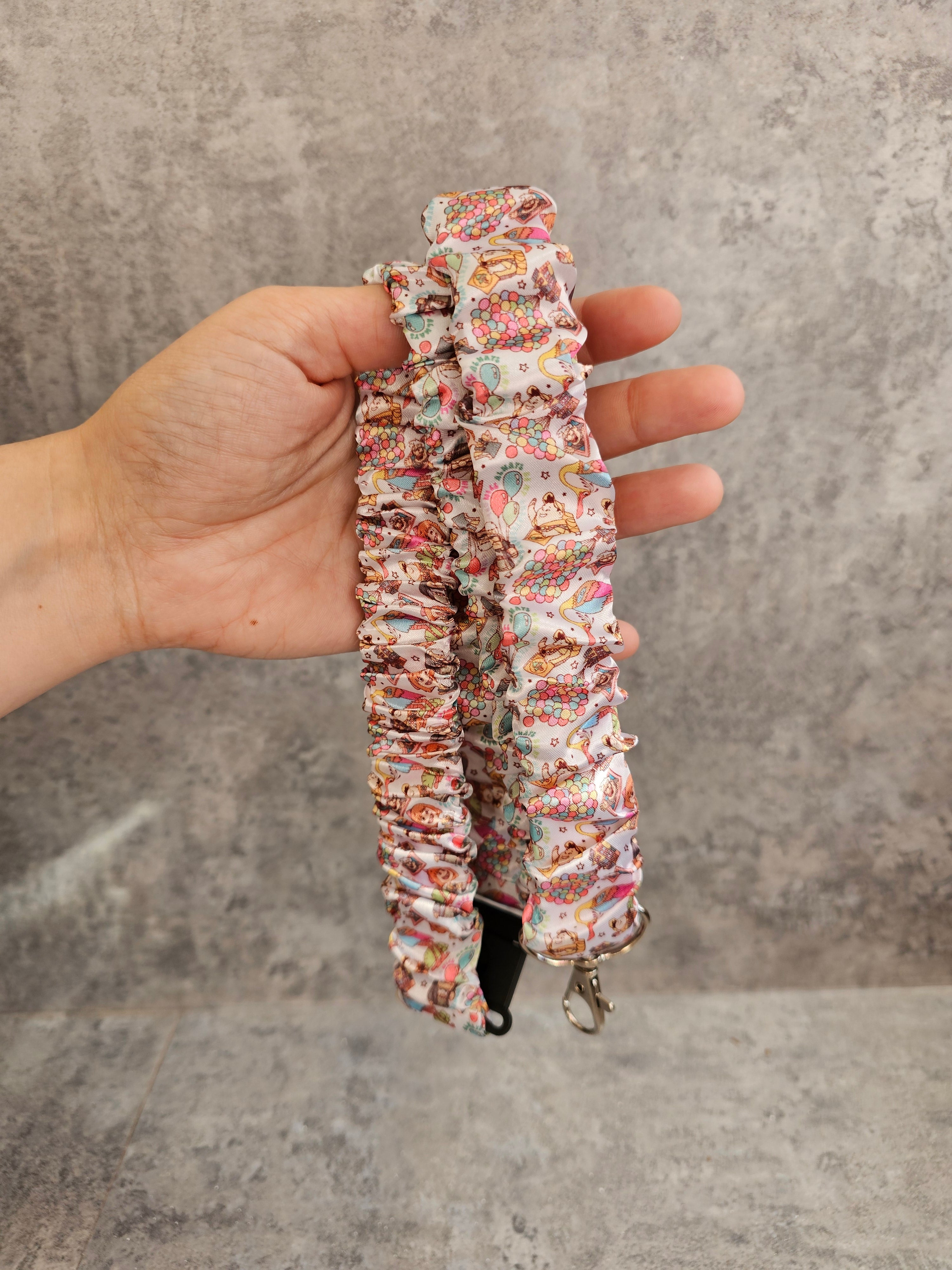 Up And Away Scrunchie Lanyard