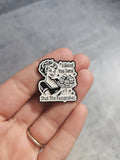 I baked you some stfucakes Pin Badge