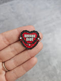 Horror babe cake  Pin Badge
