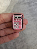 Girl math calculator, shoe charm
