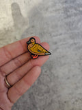 Brown duck, shoe charm