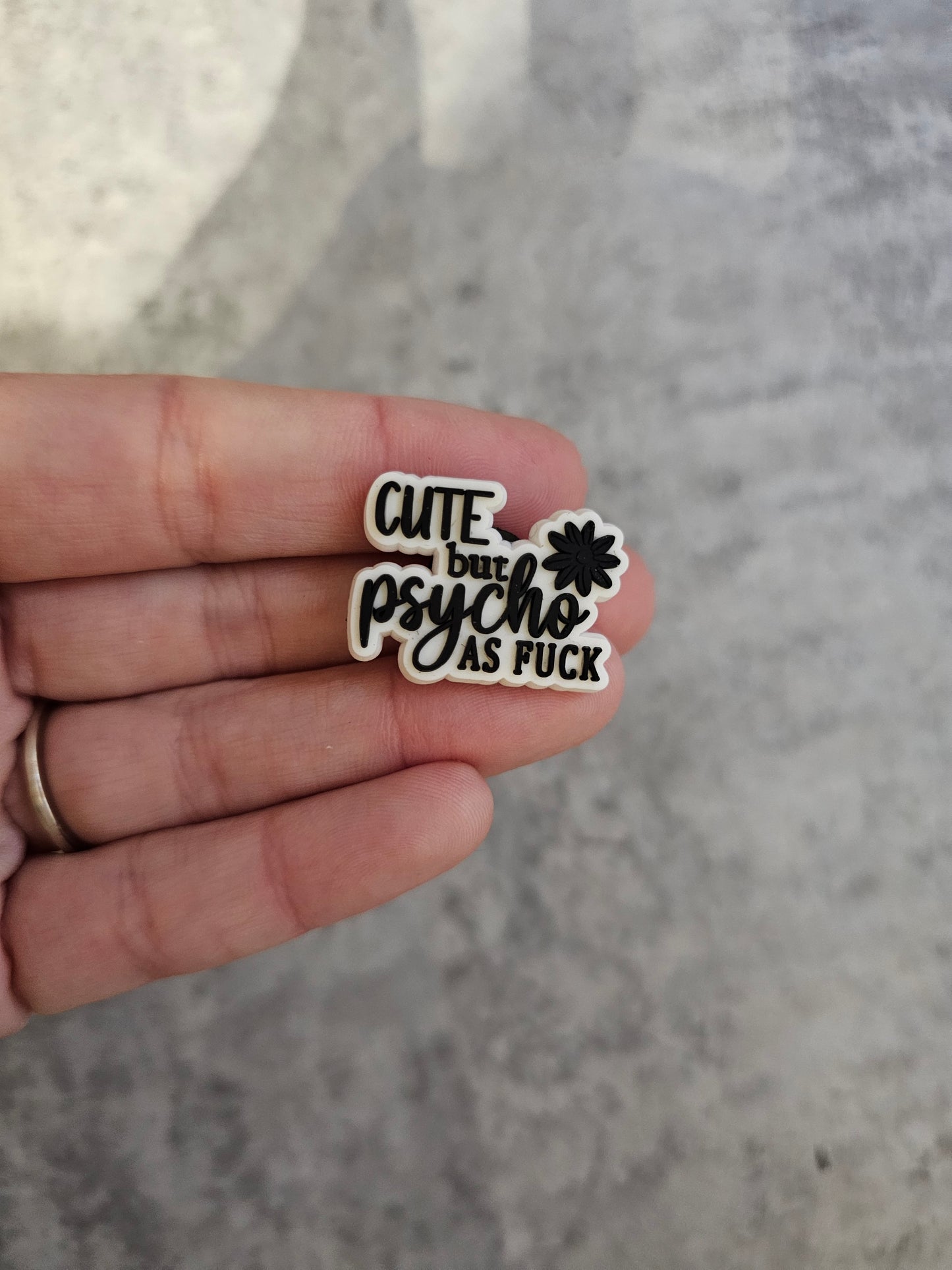 Cute but physco as f, shoe charm