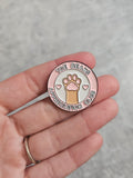 Toe beans appreciation club Pin Badge, Cat gifts