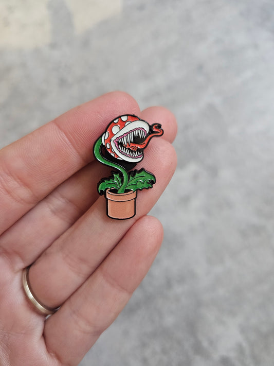 Venus fly trap Pin Badge, plants