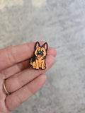 German shepherd dog Pin Badge, dog gifts , gift idea