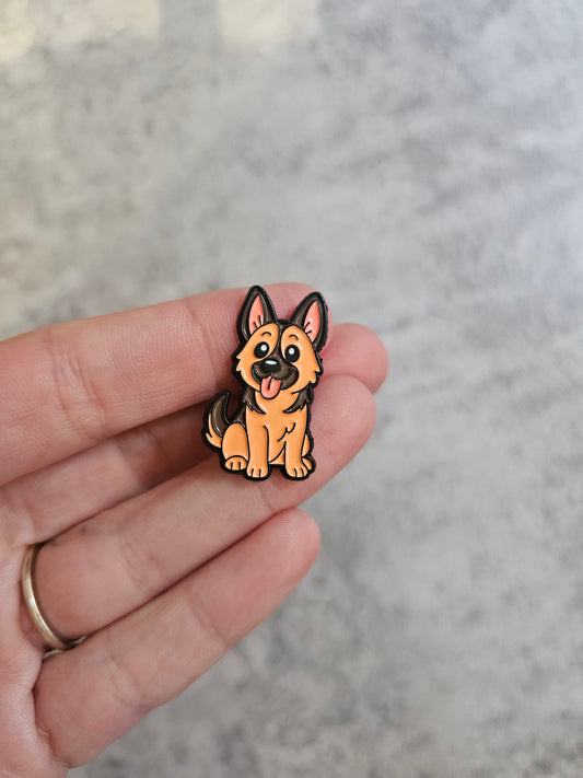 German shepherd dog Pin Badge, dog gifts , gift idea