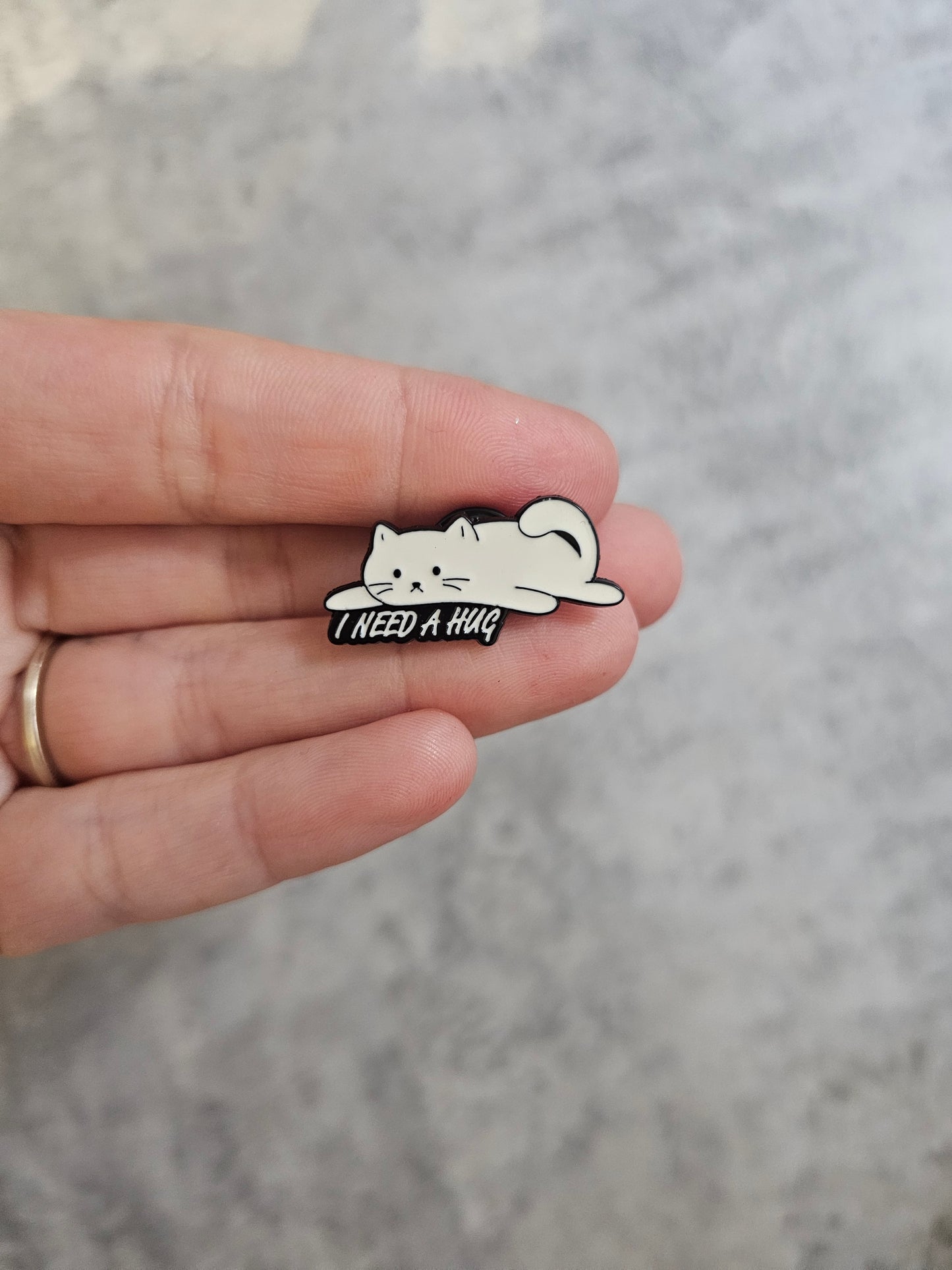 I need a nap cat Pin Badge, cat gifts , gift idea