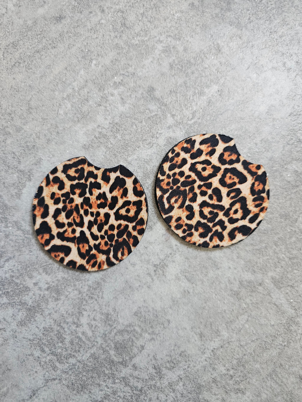 Car coasters, 2 pack of neoprene car coasters for your cup holders.