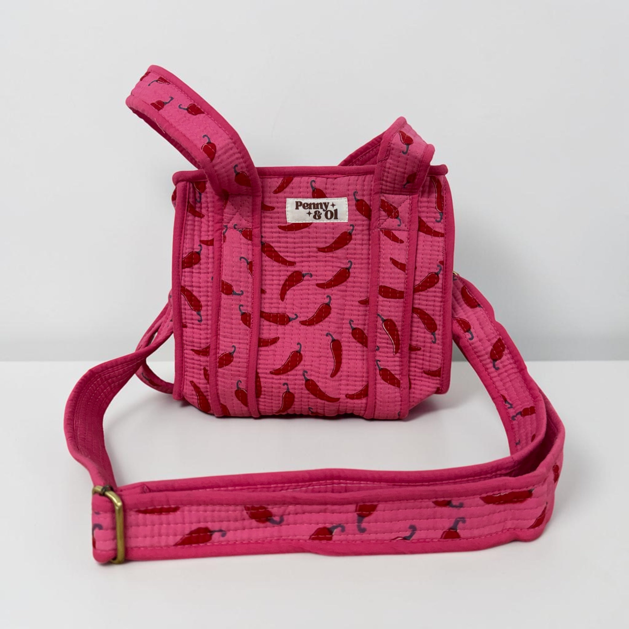 Pink Chilli Mini Tote Bag - Penny & Ol.