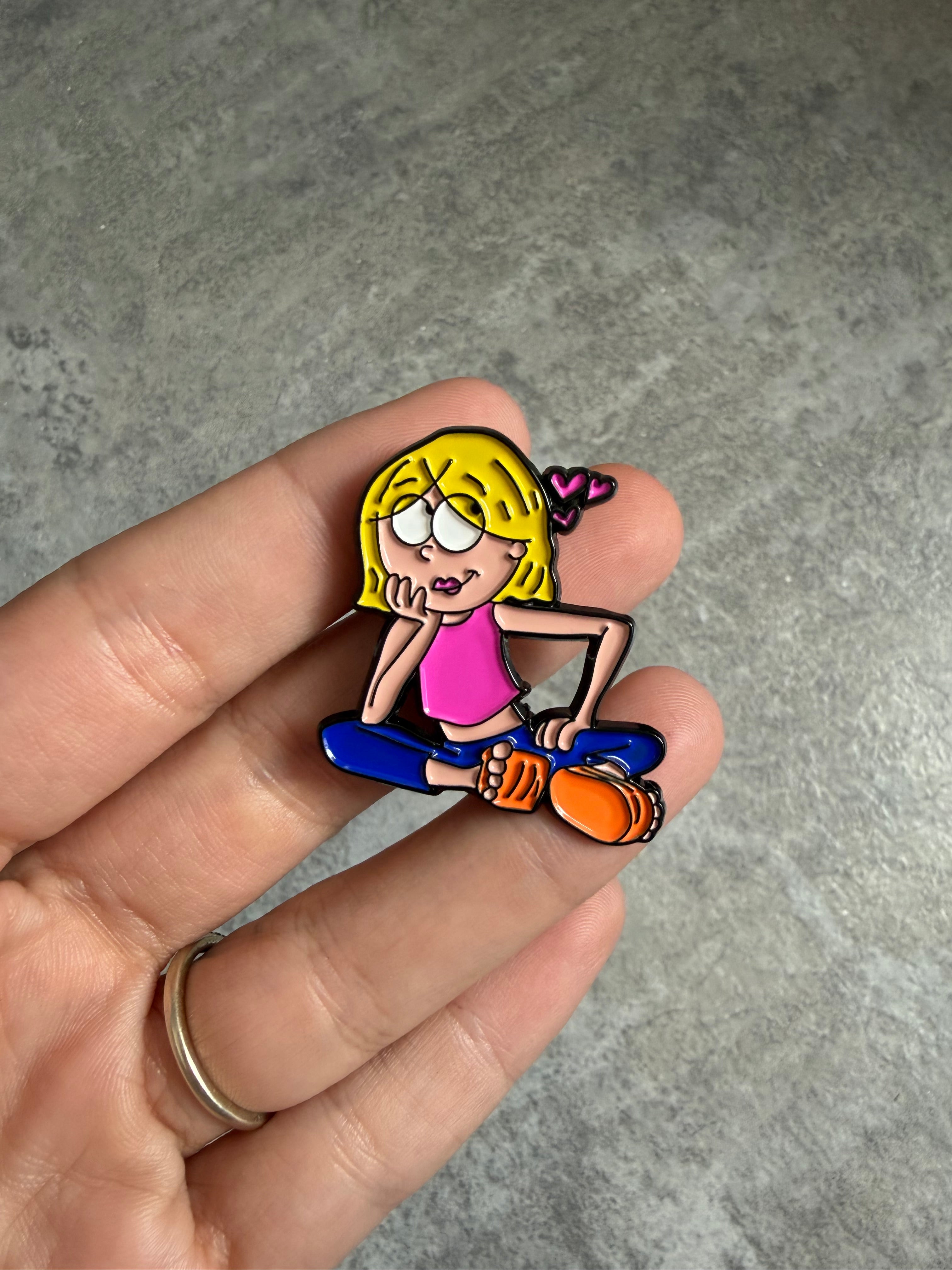 Liz M Pin Badge