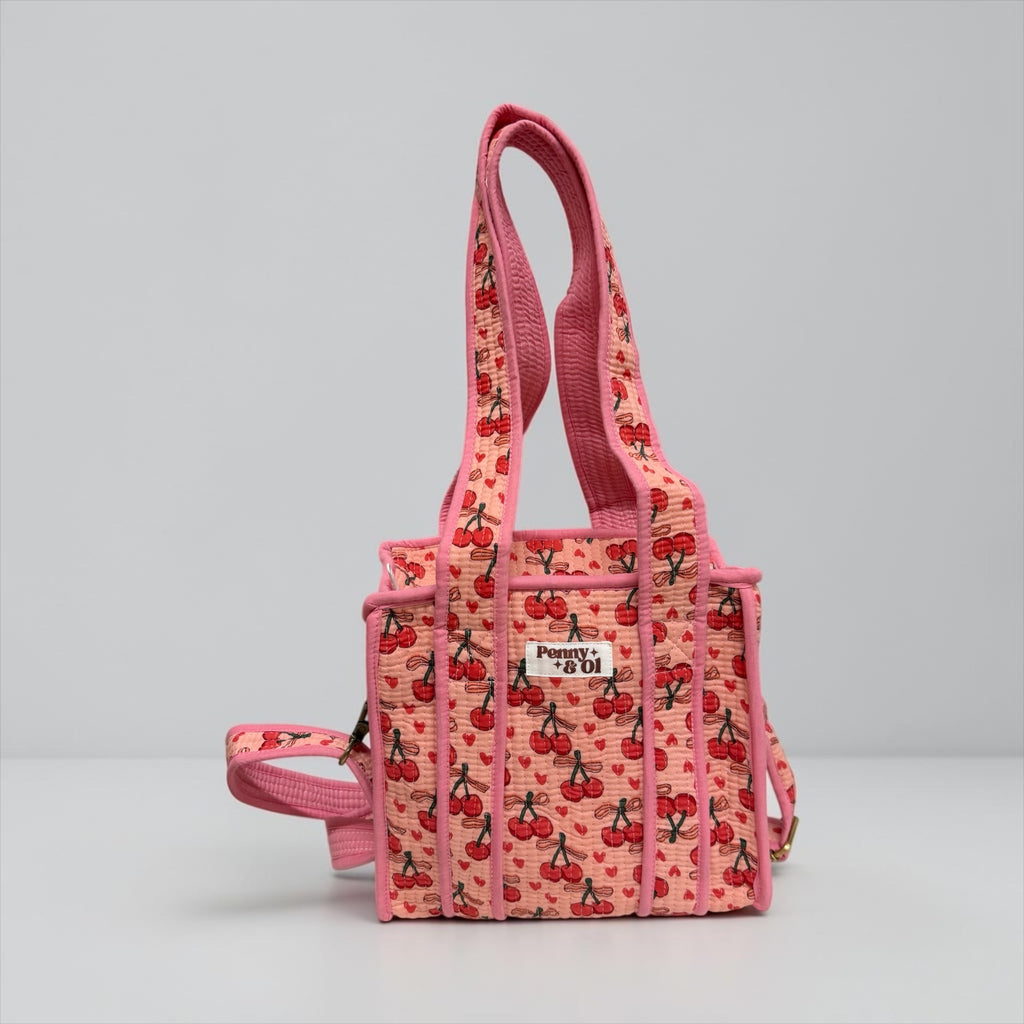 Cherry Love MINI Tote Bag - Penny & Ol