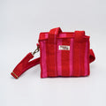 Pink & Red Stripe MINI Tote Bag - Penny & Ol