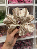 Girly Ghosties XL Satin Hair Scrunchie
