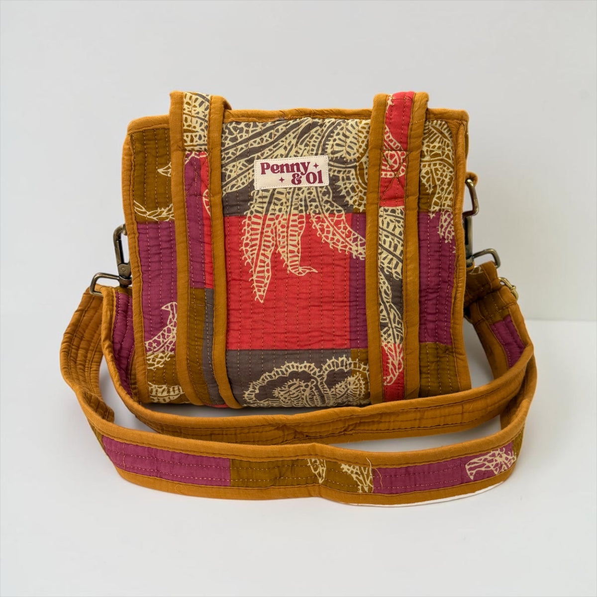 Autumn Patchwork MINI Tote Bag - Penny & Ol